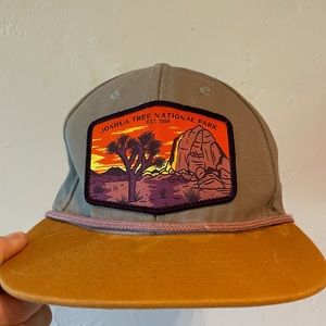 JOSHUA TREE SNAP BACK HAT w/ PATCH SENDERO